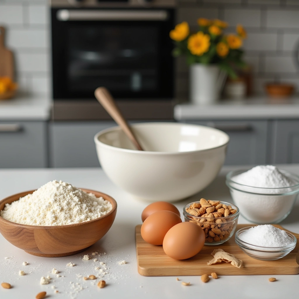 Almond Flour Coffee Cake Recipes Gluten Free and Moist - Step 1: Prepare Ingredients