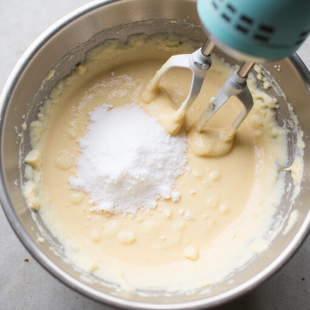 Almond Flour Coffee Cake Recipes Gluten Free and Moist - Step 3: Cream Butter and Sugar