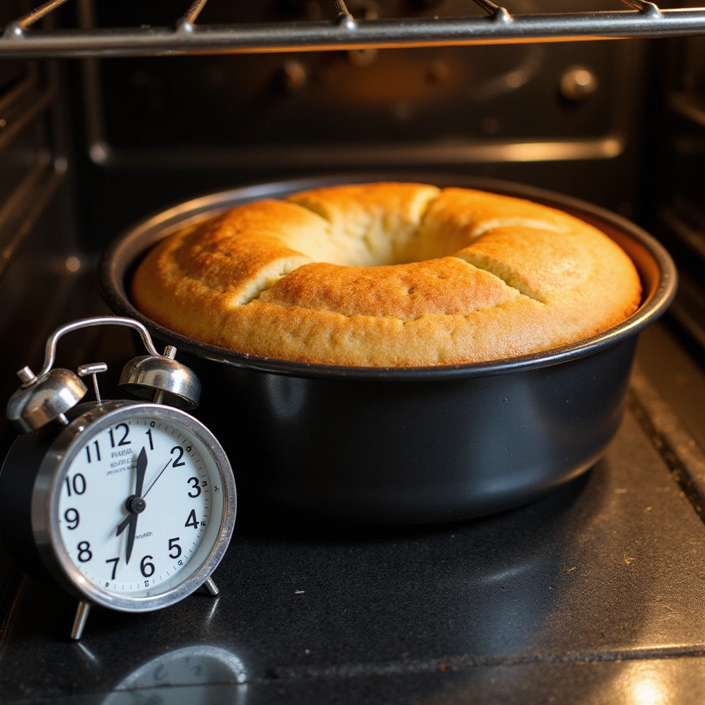 Almond Flour Coffee Cake Recipes Gluten Free and Moist - Step 8: Bake the Cake