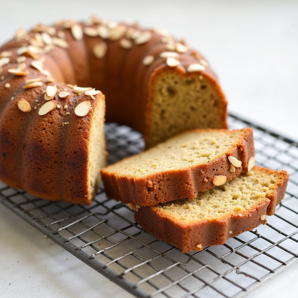 Almond Flour Coffee Cake Recipes Gluten Free and Moist - Step 9: Cool and Serve