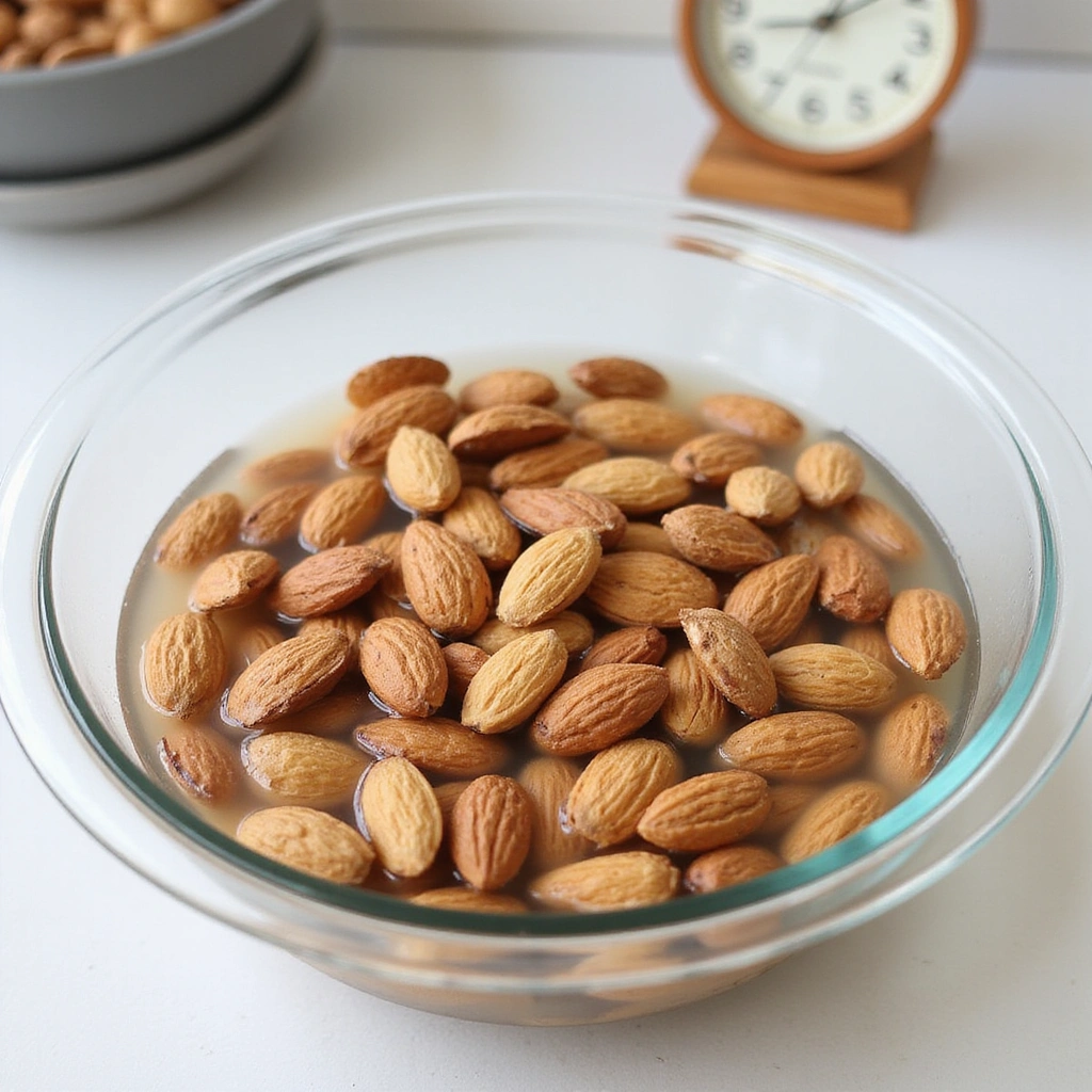 Almond Milk Coffee Creamer Recipes Dairy Free and Healthy - Step 1: Soak Almonds