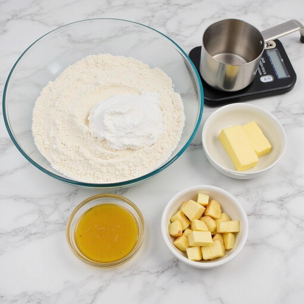 Apple Coffee Cake Recipes with Sour Cream Soft and Moist 1 Apple Coffee Cake Recipes with Sour Cream Soft and Moist - Step 1: Prepare Ingredients