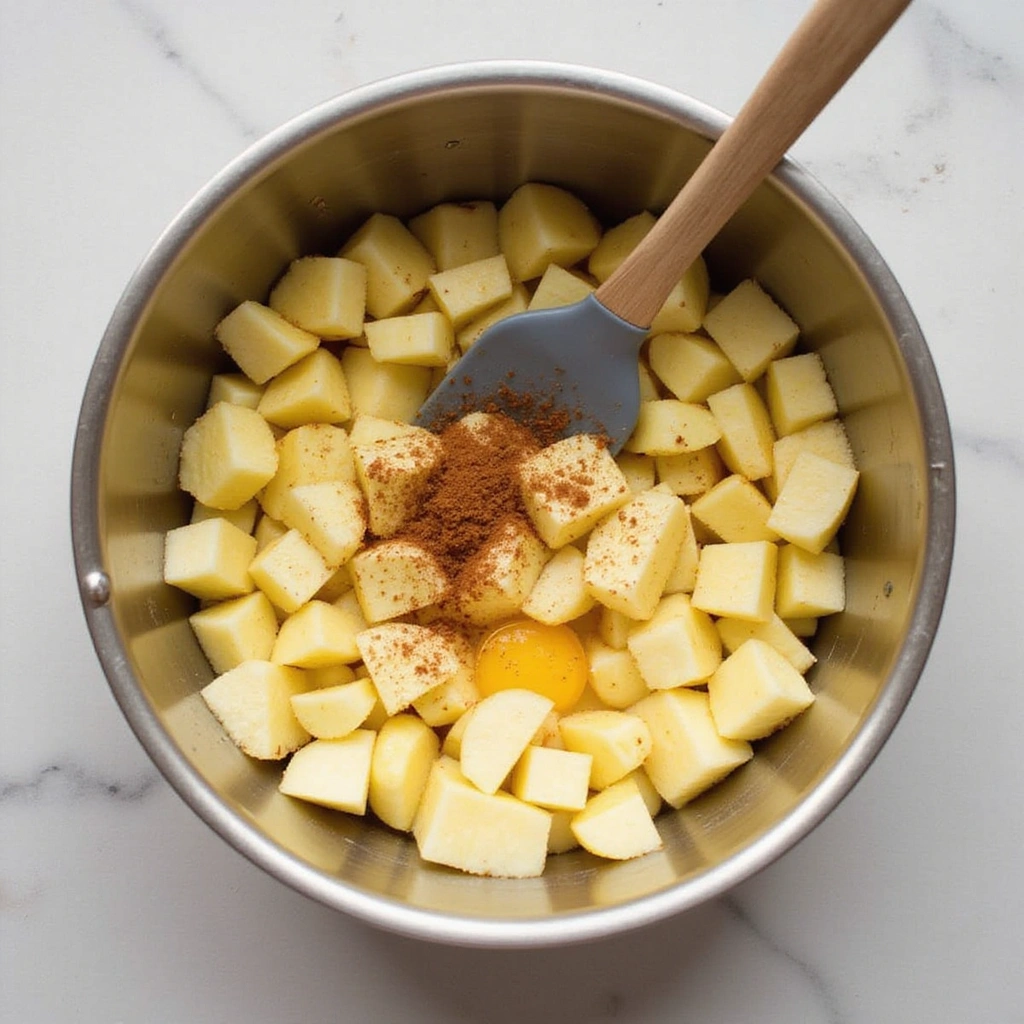 Apple Coffee Cake Recipes with Sour Cream Soft and Moist 6 Apple Coffee Cake Recipes with Sour Cream Soft and Moist - Step 6: Prepare Apple Filling