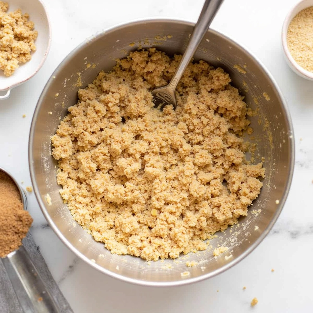 Apple Coffee Cake Recipes with Sour Cream Soft and Moist 7 Apple Coffee Cake Recipes with Sour Cream Soft and Moist - Step 7: Make Streusel Topping