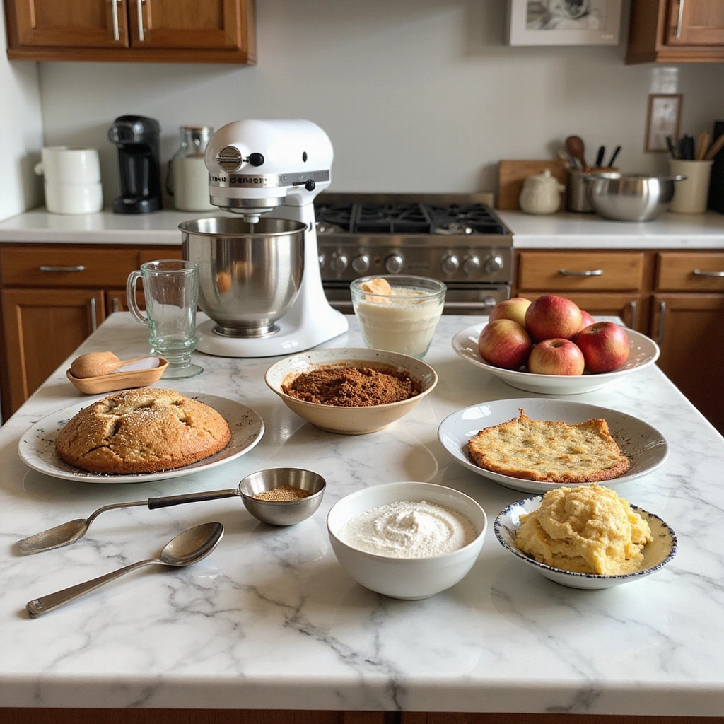 Apple Pie Coffee Cake Recipes Sweet Spiced Dessert Idea 1 Apple Pie Coffee Cake Recipes Sweet Spiced Dessert Idea - Step 1: Prepare Ingredients