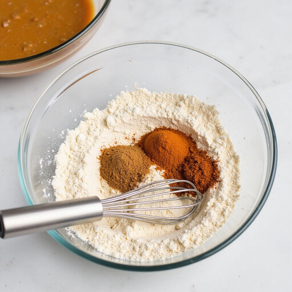 Apple Pie Coffee Cake Recipes Sweet Spiced Dessert Idea 5 Apple Pie Coffee Cake Recipes Sweet Spiced Dessert Idea - Step 5: Mix Dry Ingredients