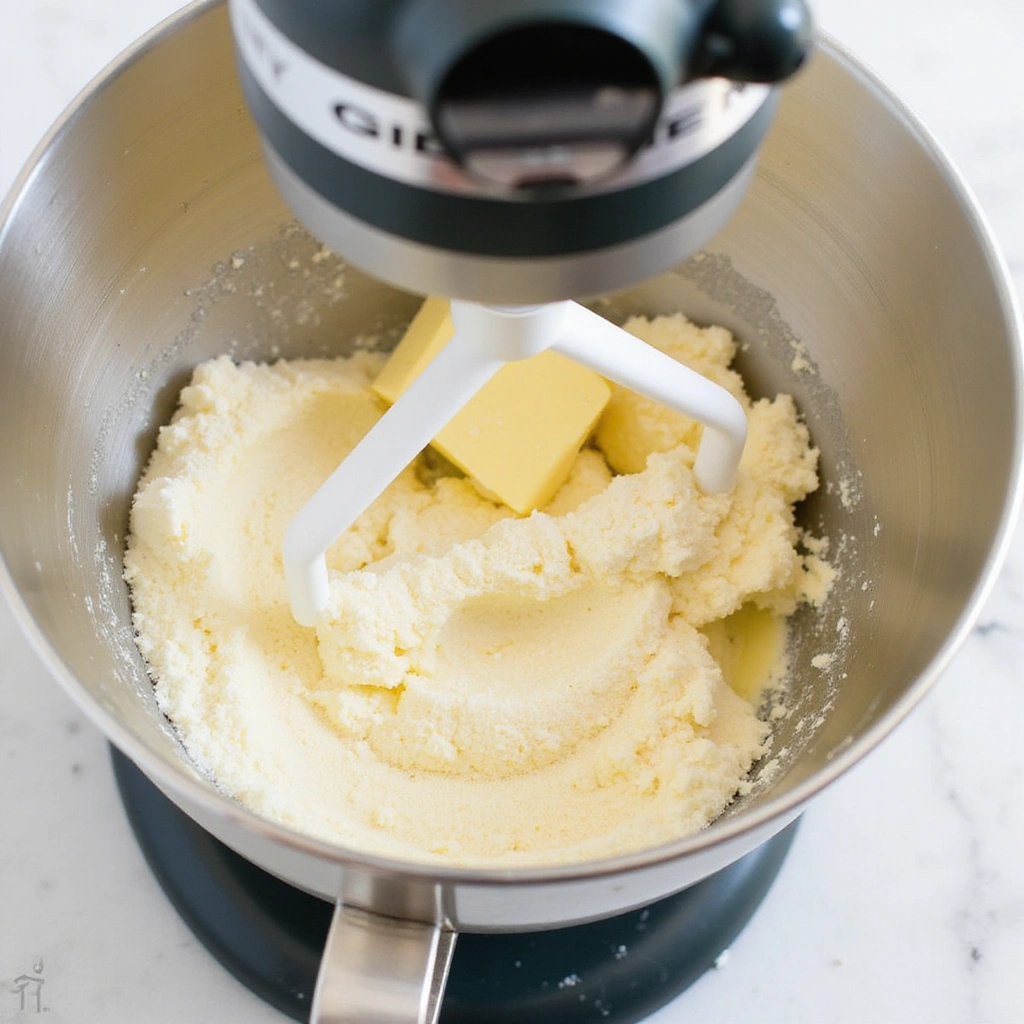 Blueberry Cream Cheese Coffee Cake Recipes Soft and Moist - Step 2: Mix the Cake Batter