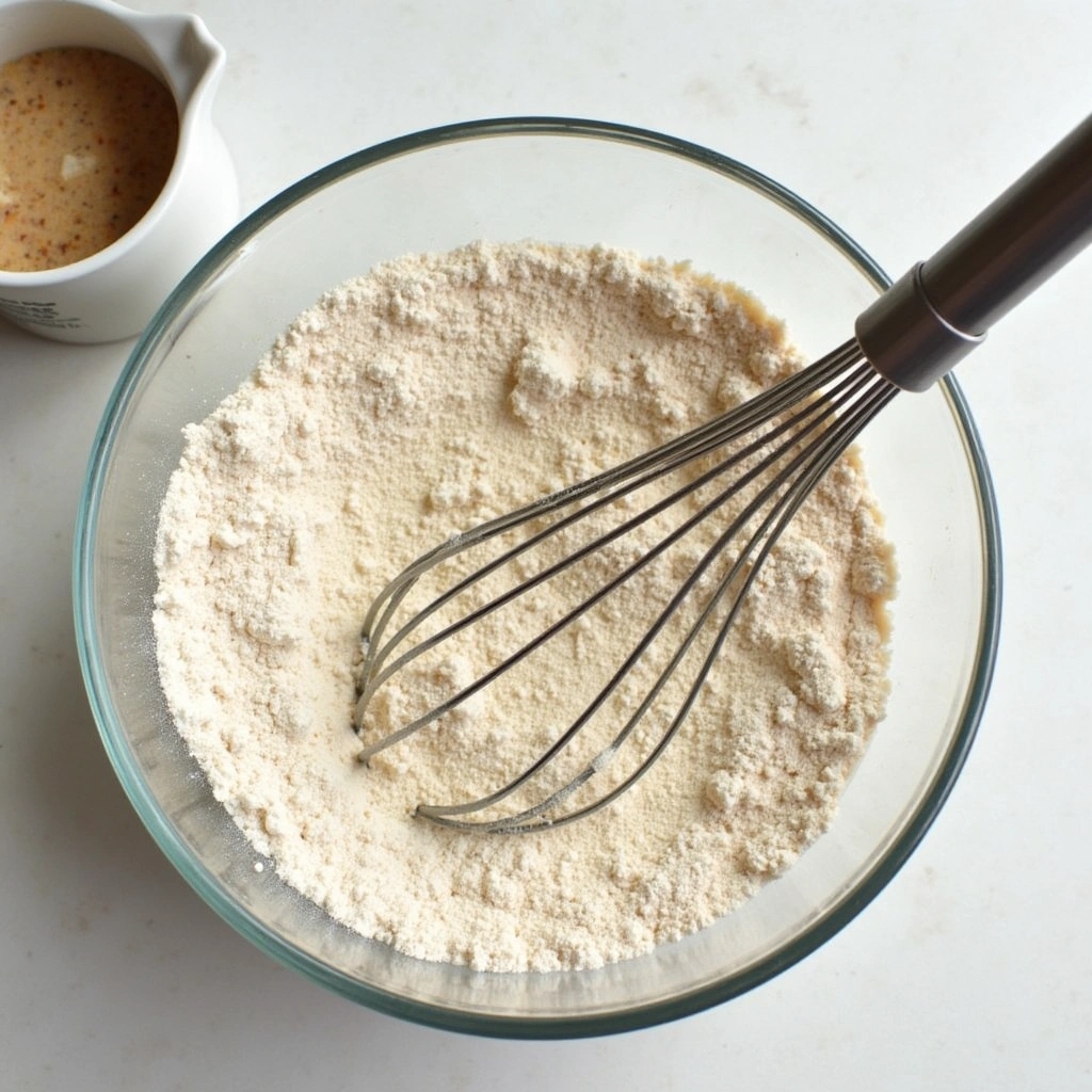 Blueberry Cream Cheese Coffee Cake Recipes Soft and Moist - Step 3: Combine Dry Ingredients