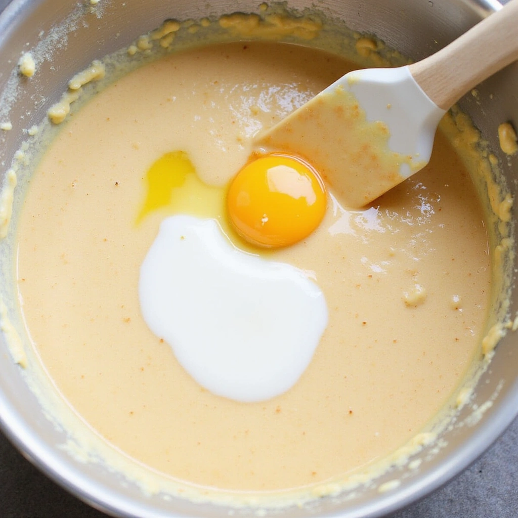 Bundt Coffee Cake Recipes from Mix Boxes Easy and Delicious 5 Bundt Coffee Cake Recipes from Mix Boxes Easy and Delicious - Step 5: Add Eggs and Buttermilk