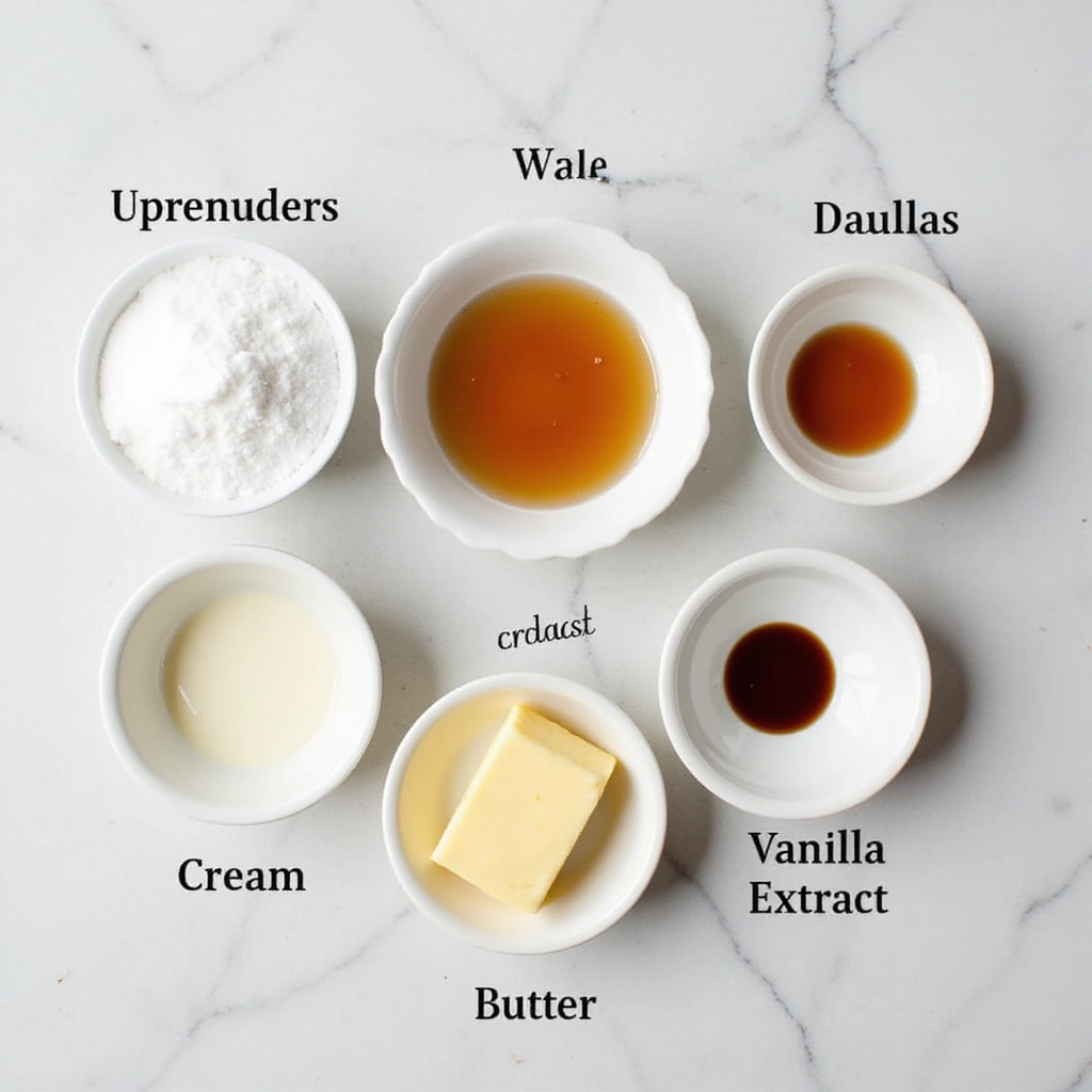 Caramel Syrup for Coffee Recipes Sweet Homemade Flavor - Step 1: Gather Your Ingredients