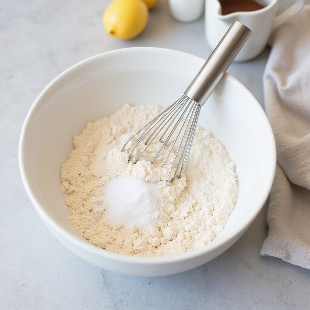 Cherry Coffee Cake Recipes with Pie Filling Juicy and Delicious - Step 3: Mix the Dry Ingredients