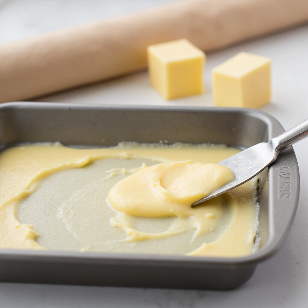 Coffee Cake Recipes with Sour Cream Moist and Flavorful - Step 2: Prepare the Baking Pan