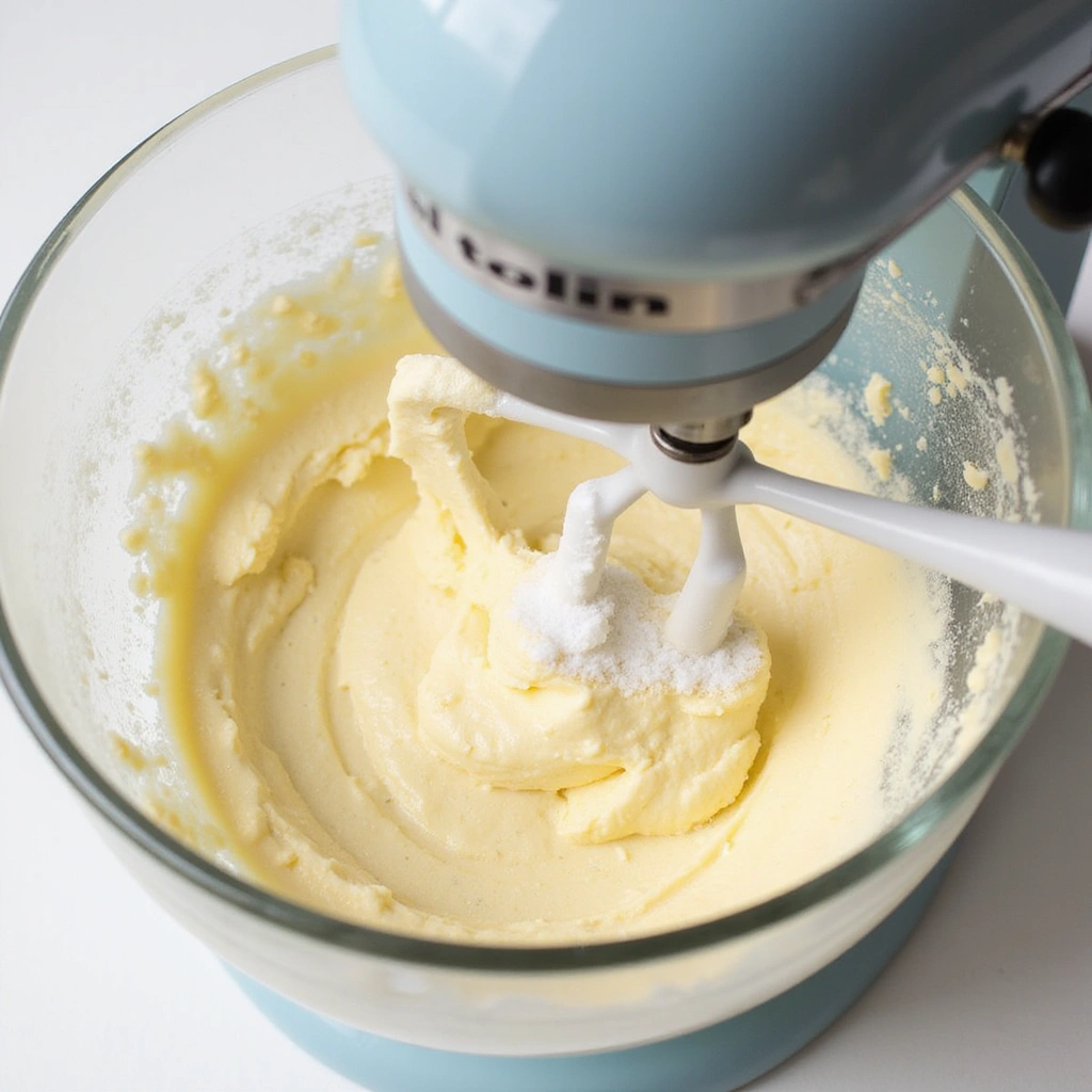 Coffee Cake Recipes with Sour Cream Moist and Flavorful - Step 4: Cream the Butter and Sugar