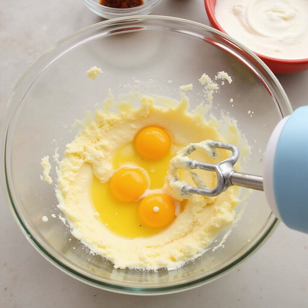 Coffee Cake Recipes with Sour Cream Moist and Flavorful - Step 5: Add Wet Ingredients