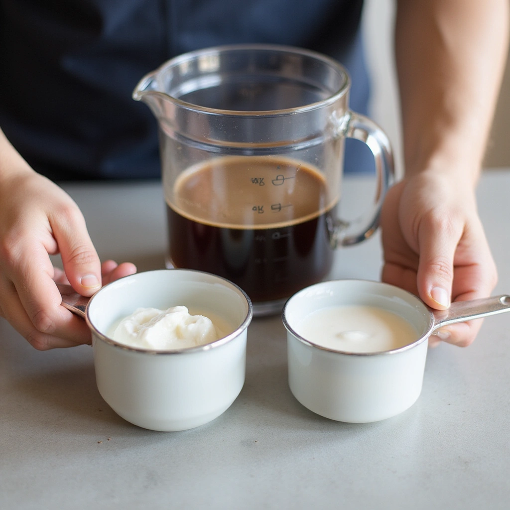 Coffee Smoothie Recipes No Banana Creamy and Refreshing - Step 2: Measure Ingredients