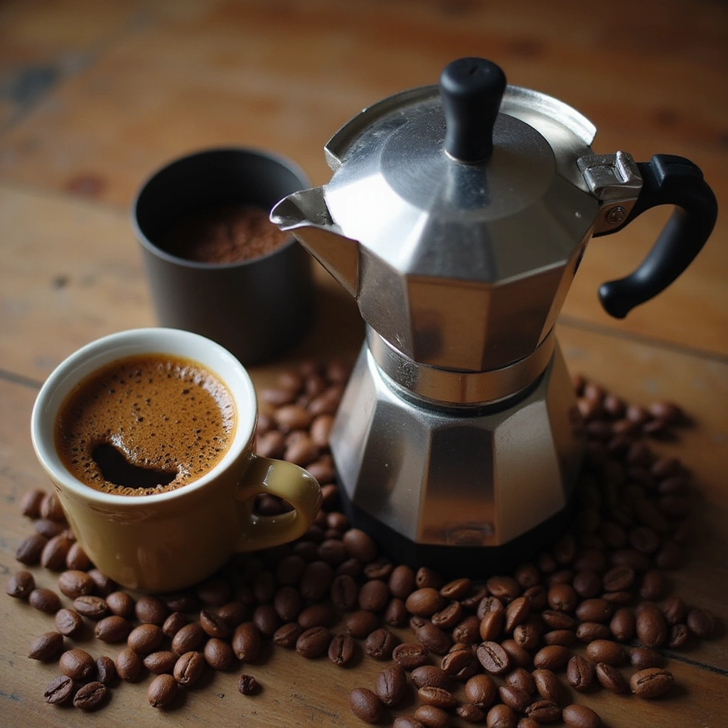 Coffee with Coconut Milk Recipes Creamy Dairy Free Drink 1 Coffee with Coconut Milk Recipes Creamy Dairy Free Drink - Step 1: Brew the Coffee