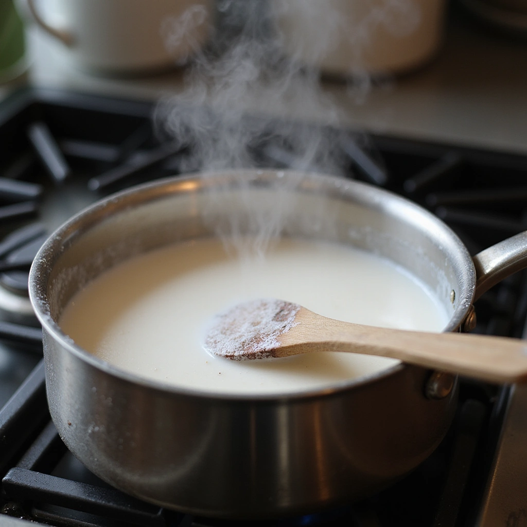 Coffee with Coconut Milk Recipes Creamy Dairy Free Drink 2 Coffee with Coconut Milk Recipes Creamy Dairy Free Drink - Step 2: Heat the Coconut Milk