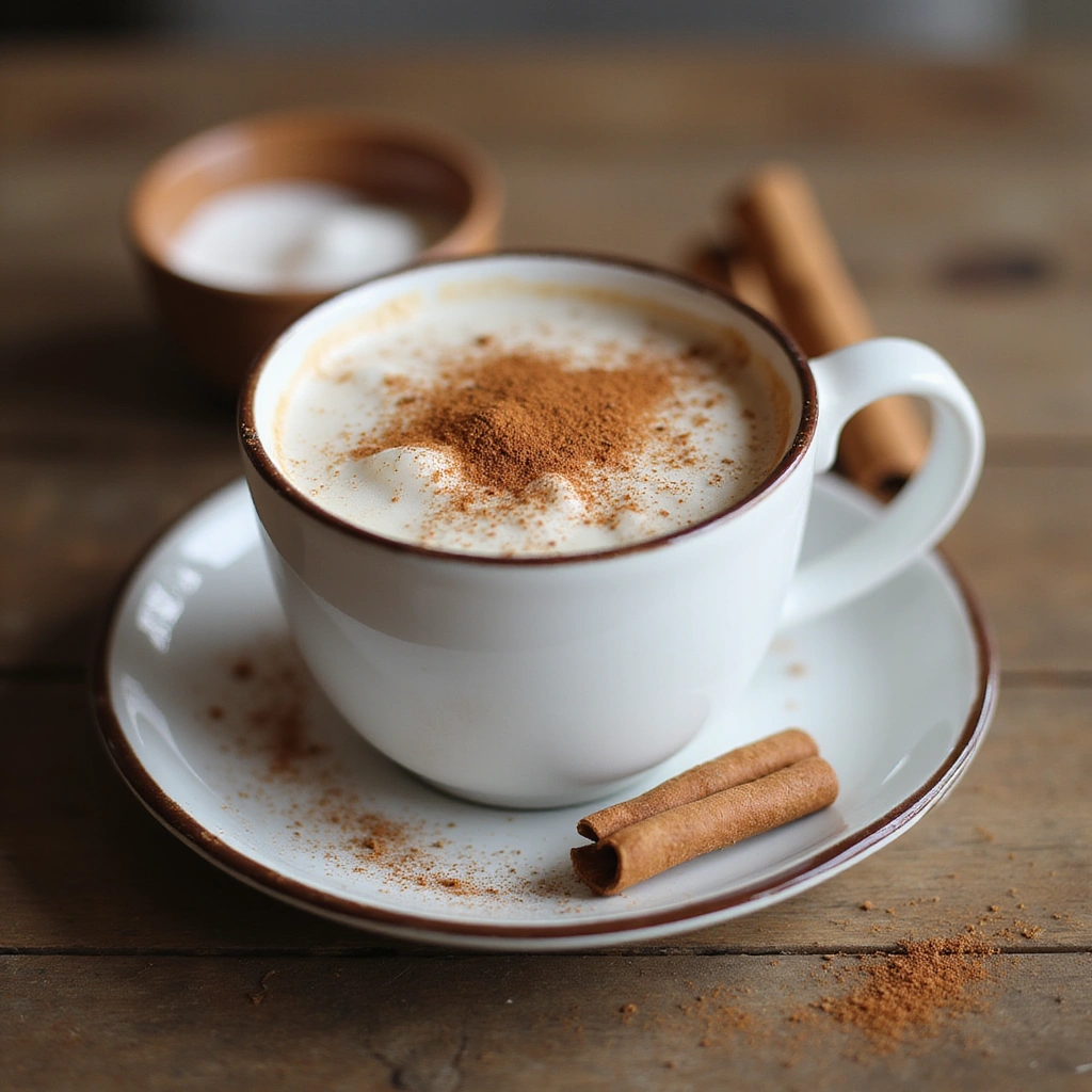 Coffee with Coconut Milk Recipes Creamy Dairy Free Drink 5 Coffee with Coconut Milk Recipes Creamy Dairy Free Drink - Step 5: Garnish with Cinnamon