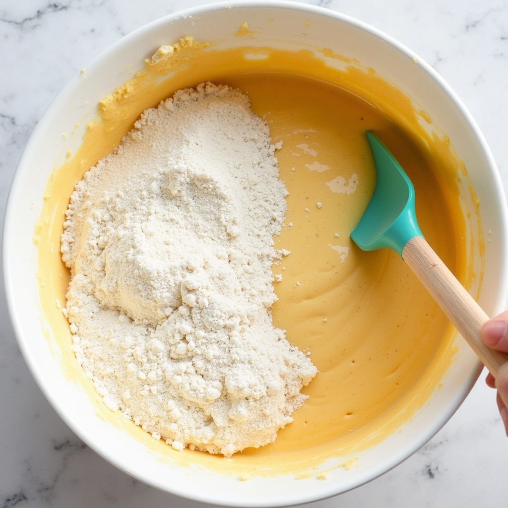 Cranberry Coffee Cake Recipes with Sour Cream Festive and Tart 5 Cranberry Coffee Cake Recipes with Sour Cream Festive and Tart - Step 5: Combine Wet and Dry Ingredients