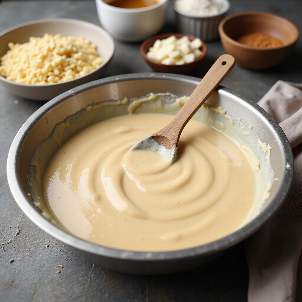 Easy Bisquick Coffee Cake Recipes Quick and Delicious - Step 4: Add Wet Ingredients