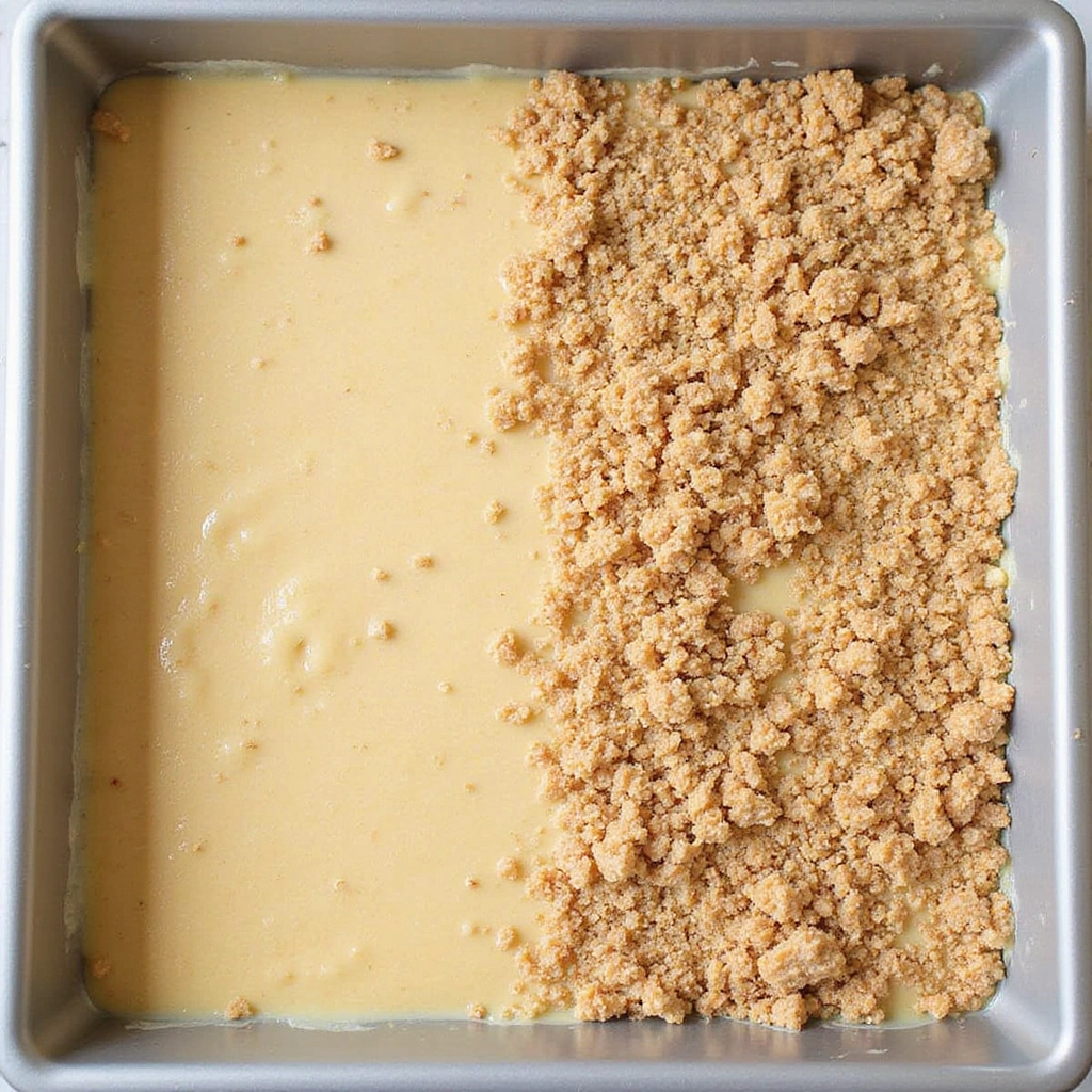 Easy Cake Mix Coffee Cake Recipes Quick Dessert Idea 5 Easy Cake Mix Coffee Cake Recipes Quick Dessert Idea - Step 5: Layer the Batter and Streusel