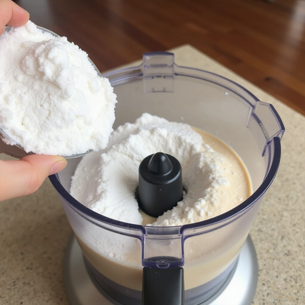 Flavored Powdered Coffee Creamer Recipes Fun and Easy Ideas - Step 3: Combine Ingredients in Food Processor