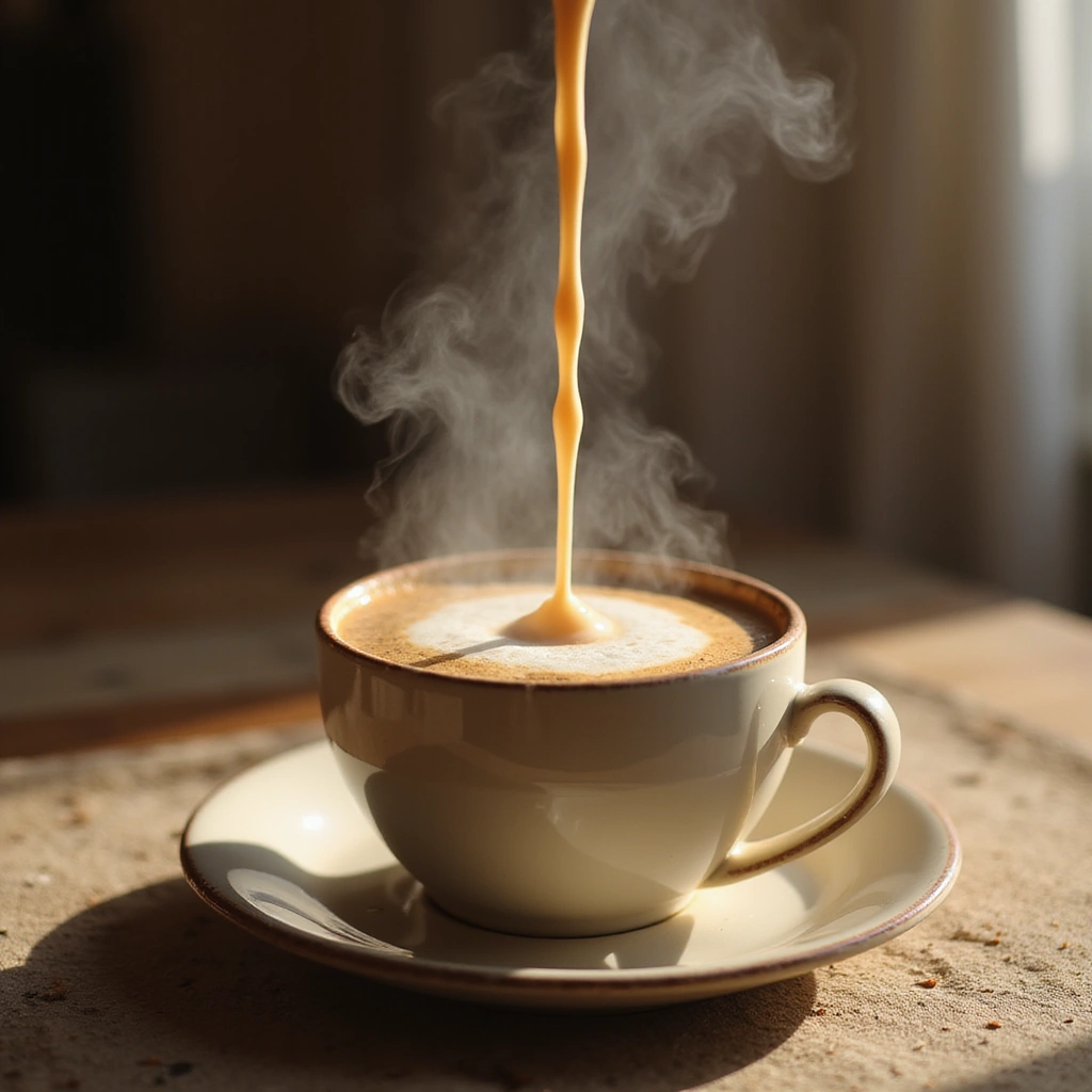 Healthy Homemade Coffee Creamer Recipes Natural and Easy 7 Healthy Homemade Coffee Creamer Recipes Natural and Easy - Step 7: Enjoy in Your Coffee