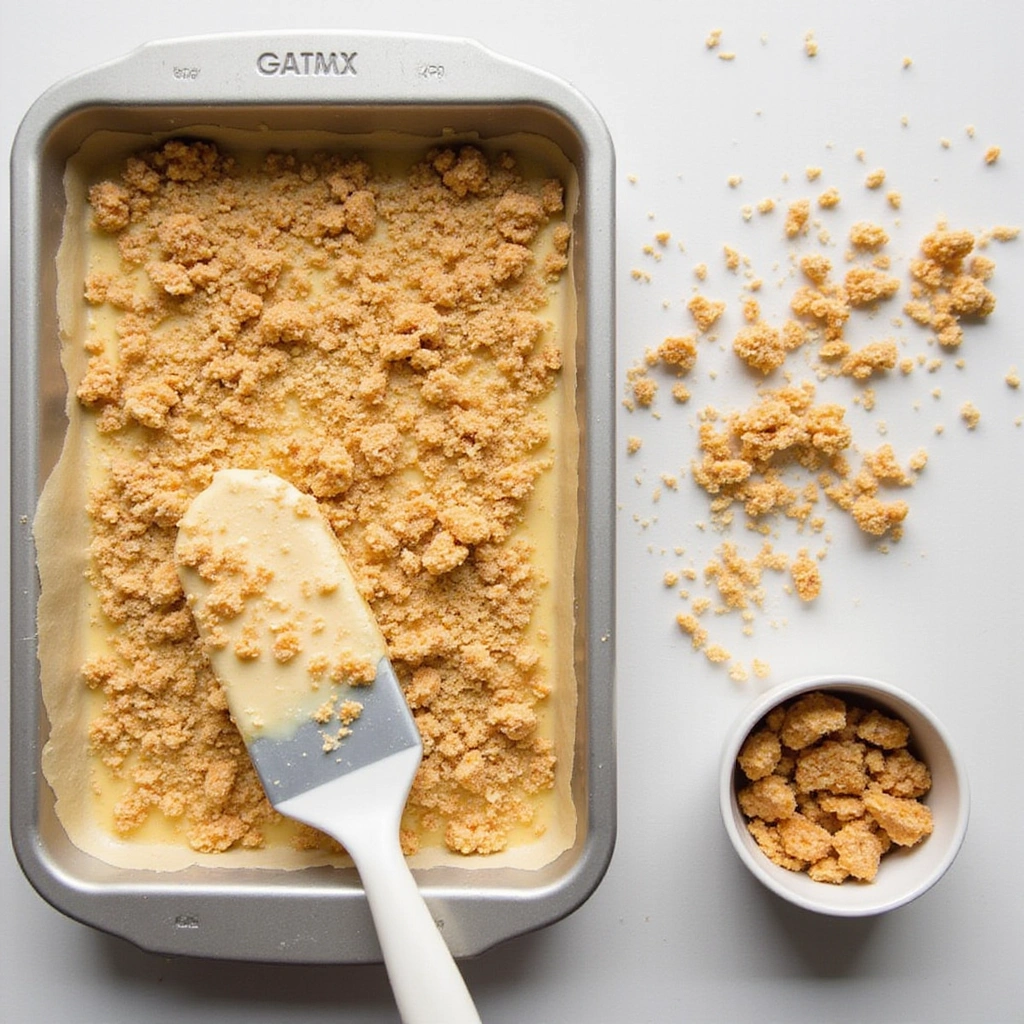 Ina Garten Coffee Cake Recipes Elegant and Delicious - Step 6: Layer Batter and Streusel