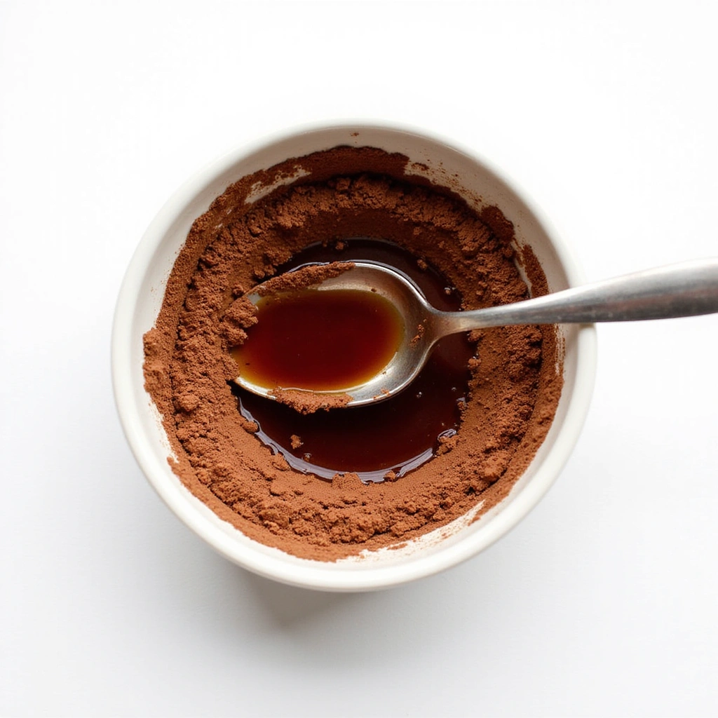 Low Carb Iced Coffee Recipes Refreshing and Guilt Free - Step 3: Mix Cocoa and Vanilla