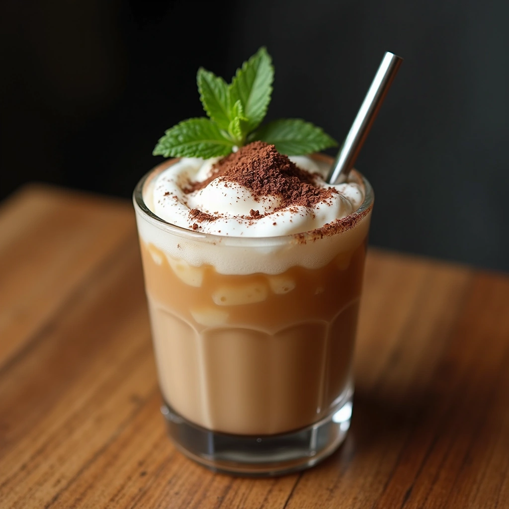 Low Carb Iced Coffee Recipes Refreshing and Guilt Free - Step 6: Garnish and Serve