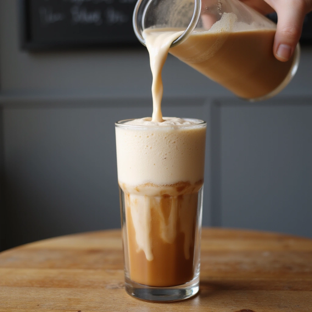 Mr Coffee Frappe Maker Recipes Fun Cafe Style Drinks - Step 5: Pour the Frappe