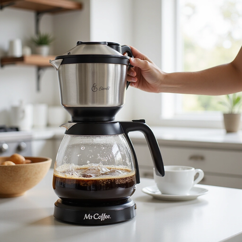 Mr Coffee Iced Coffee Maker Recipes Refreshing Drinks Anytime - Step 1: Prepare the Coffee Maker