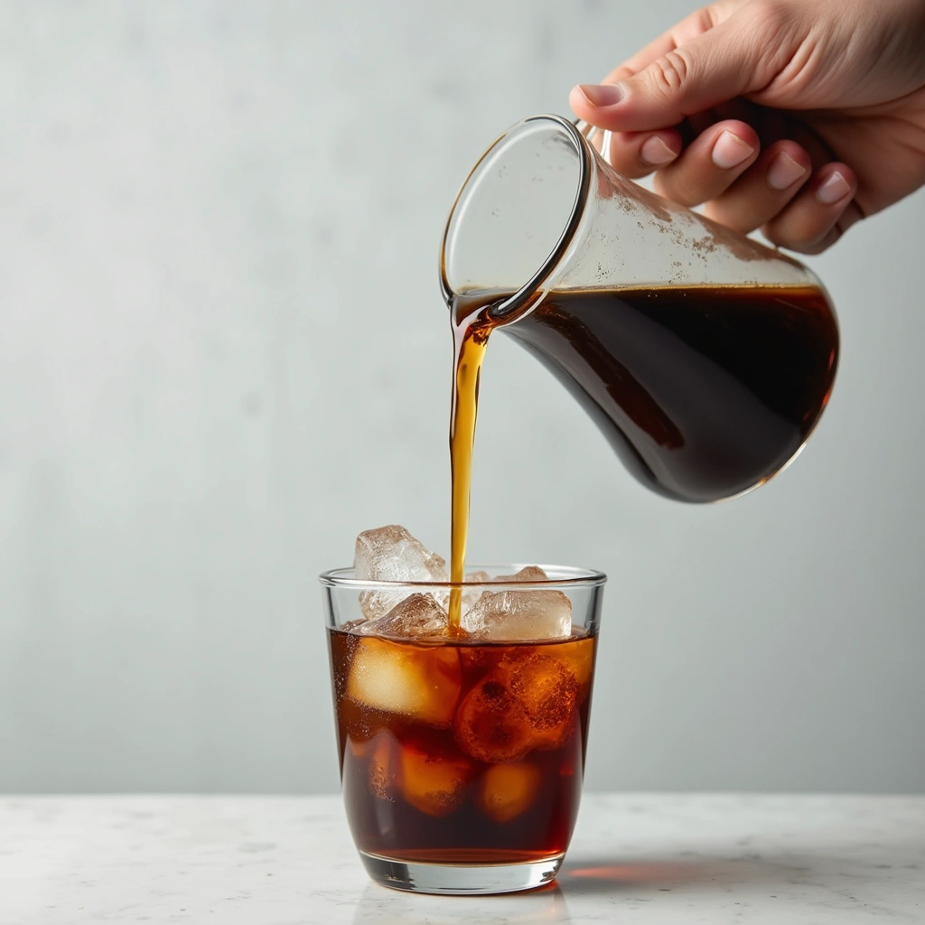 Mr Coffee Iced Coffee Maker Recipes Refreshing Drinks Anytime - Step 5: Combine Coffee and Ice