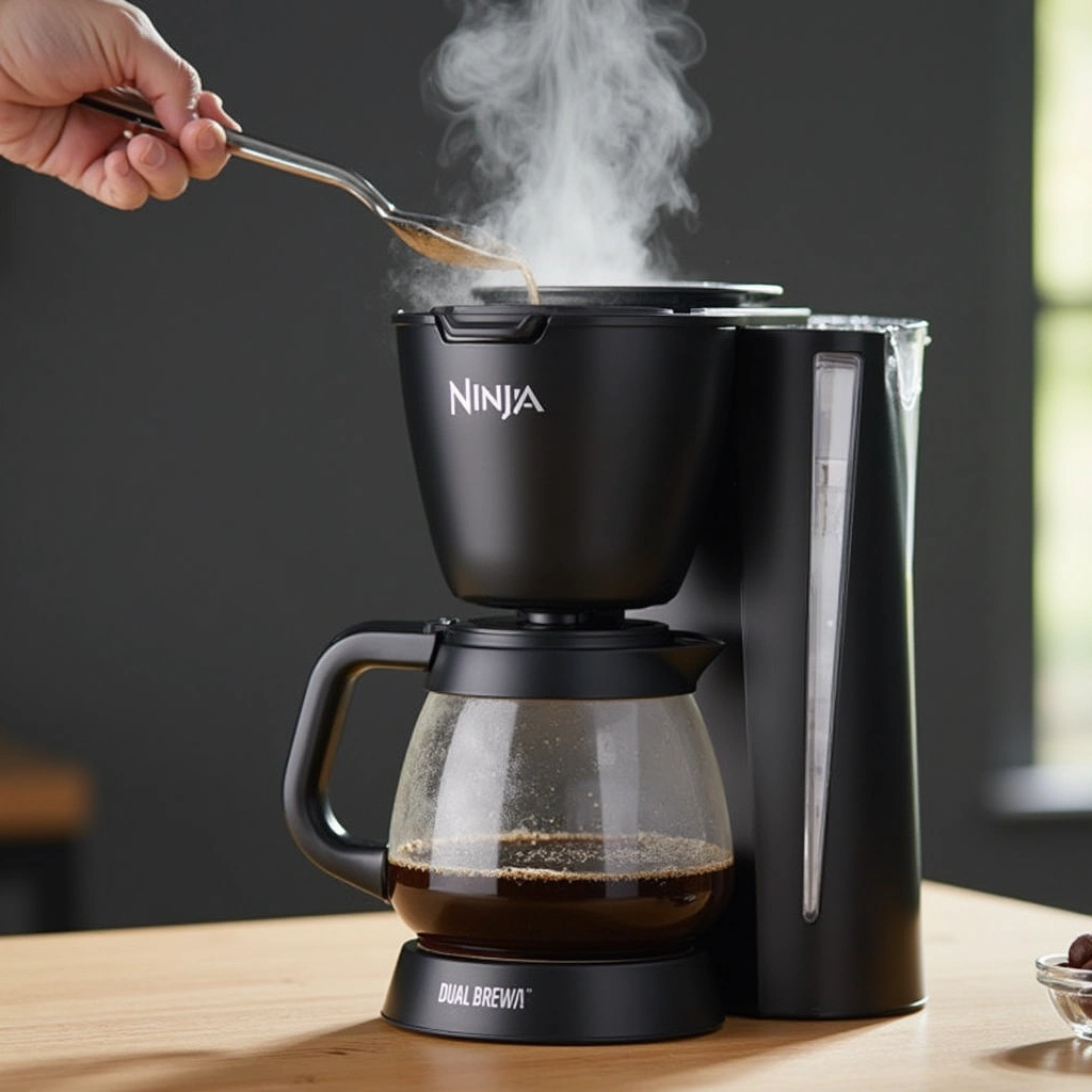 Ninja Dual Brew Coffee Recipes Easy Homemade Drinks - Step 2: Brew Coffee