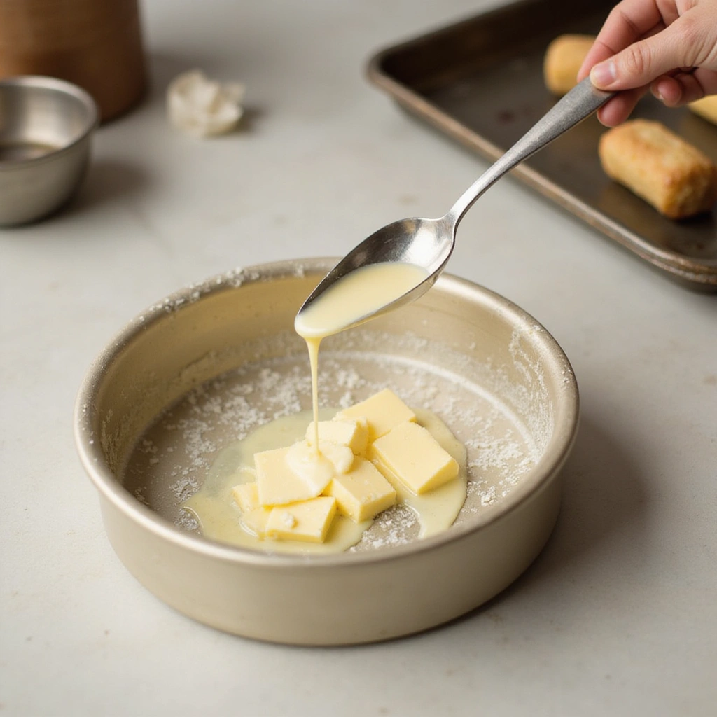Old Fashioned Coffee Cake Recipes Timeless and Delicious - Step 3: Prepare the Pan