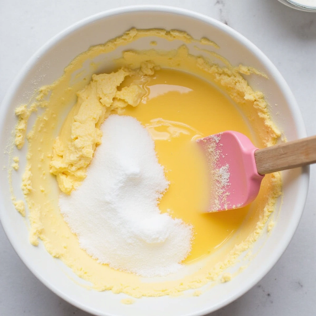 Old Fashioned Coffee Cake Recipes Timeless and Delicious - Step 6: Add Eggs and Buttermilk