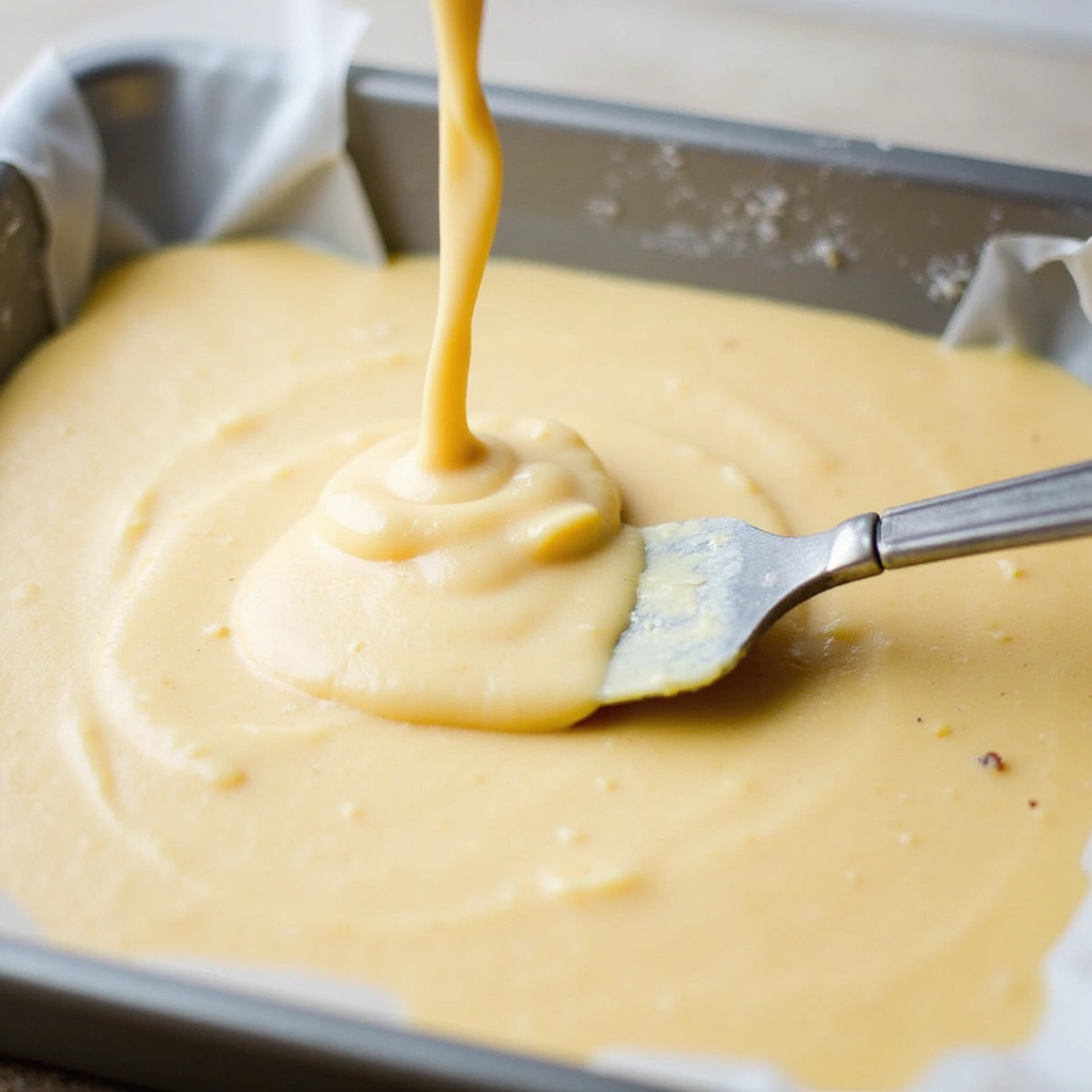 Old Fashioned Coffee Cake Recipes Timeless and Delicious - Step 9: Pour Batter into the Pan