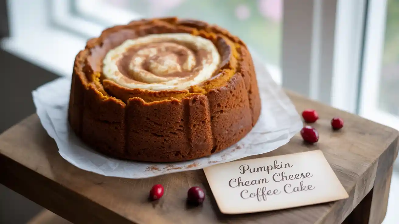 Pumpkin Cream Cheese Coffee Cake Recipes Cozy Fall Dessert