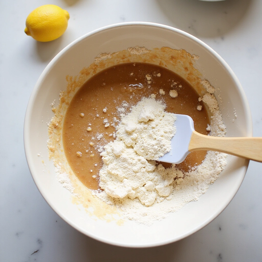 Pumpkin Cream Cheese Coffee Cake Recipes Cozy Fall Dessert - Step 5: Combine Wet and Dry Ingredients