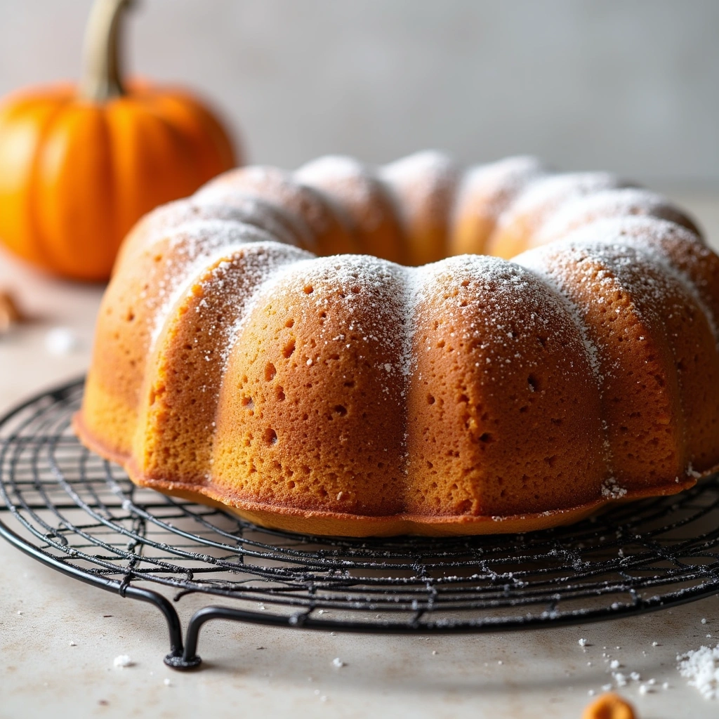 Pumpkin Cream Cheese Coffee Cake Recipes Cozy Fall Dessert - Step 8: Cool and Serve