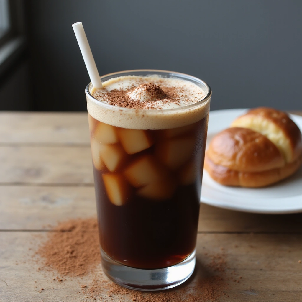 Starbucks Dark Roast Iced Coffee Recipes to Make at Home - Step 6: Garnish and Serve