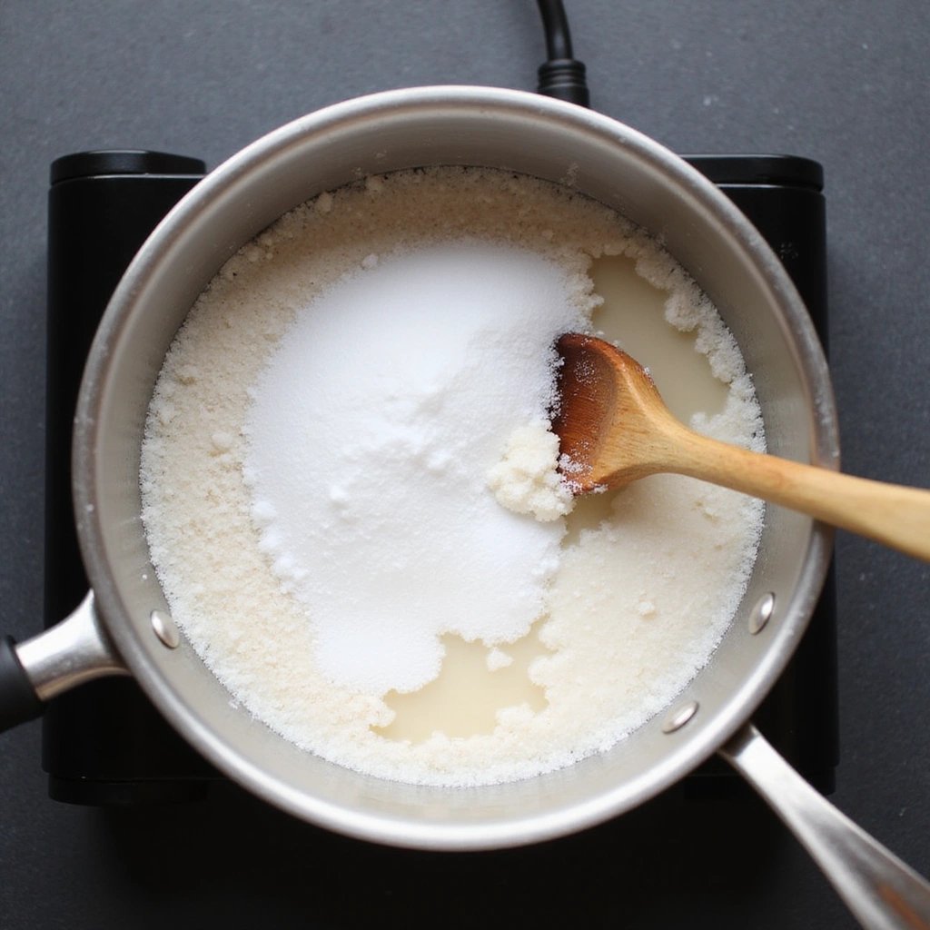 Vanilla Syrup for Coffee Recipes Sweet Homemade Touch 3 Vanilla Syrup for Coffee Recipes Sweet Homemade Touch - Step 3: Combine Ingredients