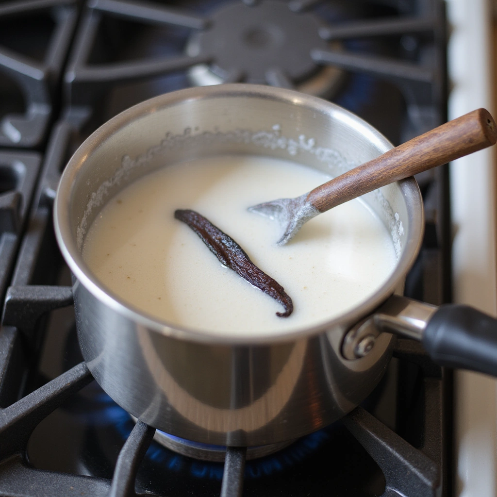 Vanilla Syrup for Coffee Recipes Sweet Homemade Touch 4 Vanilla Syrup for Coffee Recipes Sweet Homemade Touch - Step 4: Add Vanilla