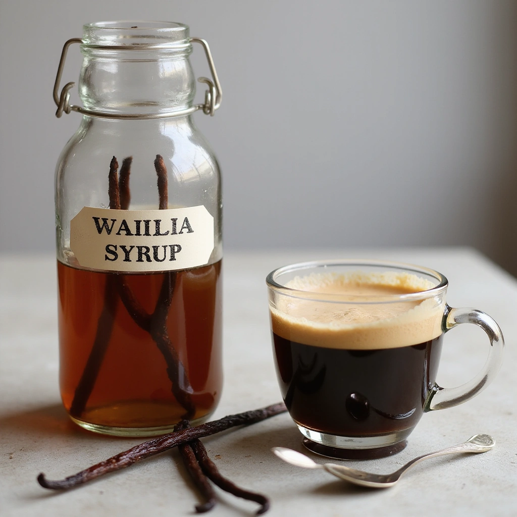 Vanilla Syrup for Coffee Recipes Sweet Homemade Touch 8 Vanilla Syrup for Coffee Recipes Sweet Homemade Touch - Step 8: Store and Use