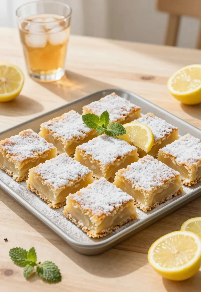 10 Bisquick Dessert Recipes for Quick Home Baking - 5. Bisquick Lemon Bars 1