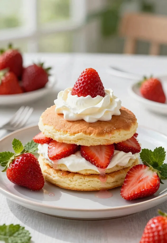 10 Bisquick Dessert Recipes for Quick Home Baking - 8. Bisquick Strawberry Shortcake 1