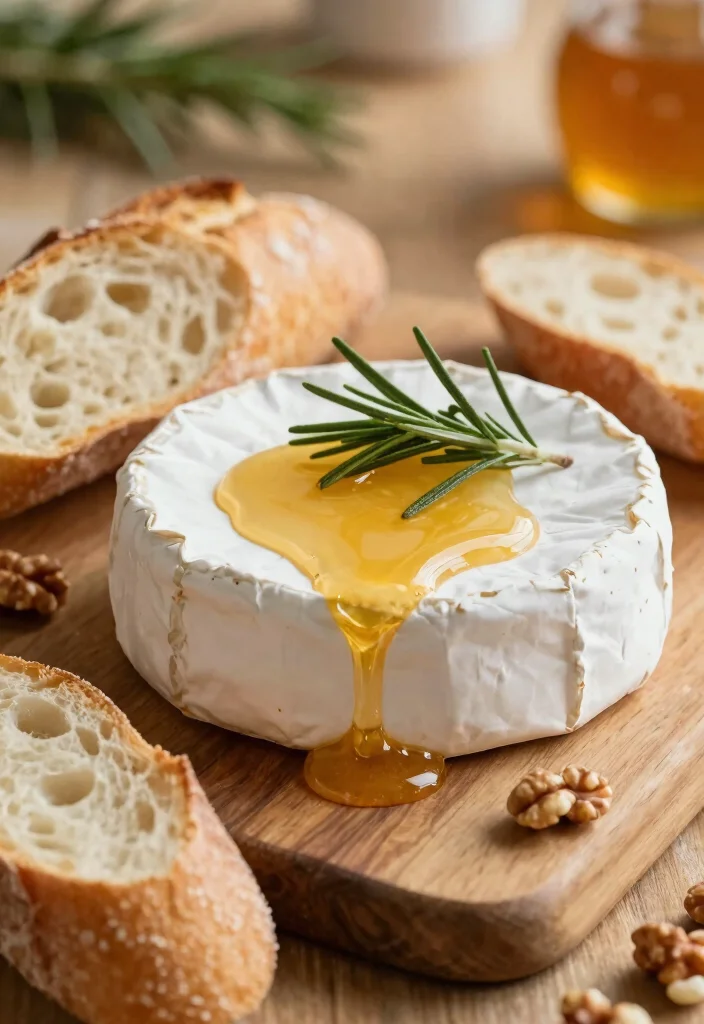 10 Brie Dinner Recipes for Simple Elegant Nights 1. Baked Brie with Honey and Rosemary 0