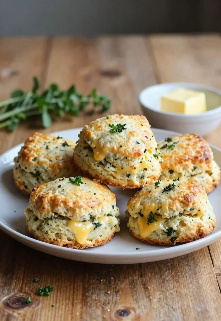 10 Dinner Bread Recipes to Complete Any Meal 8. Herb and Cheese Scones 0