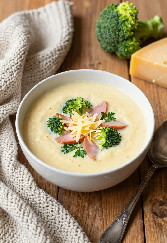 10 Ham Keto Recipes for Simple Savory Low Carb Dishes 3. Ham and Broccoli Cheddar Soup 0