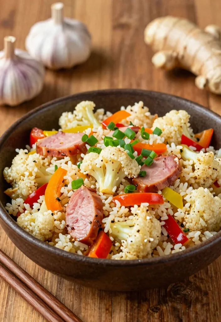 10 Ham Keto Recipes for Simple Savory Low Carb Dishes 4. Ham and Cauliflower Rice Stir Fry 0